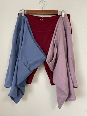 Set of 3 XL women’s bike workout shorts with pockets